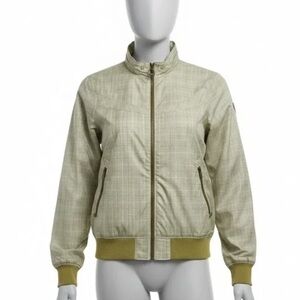 Light Olive Bomber Jacket - Women's Lightweight Coat